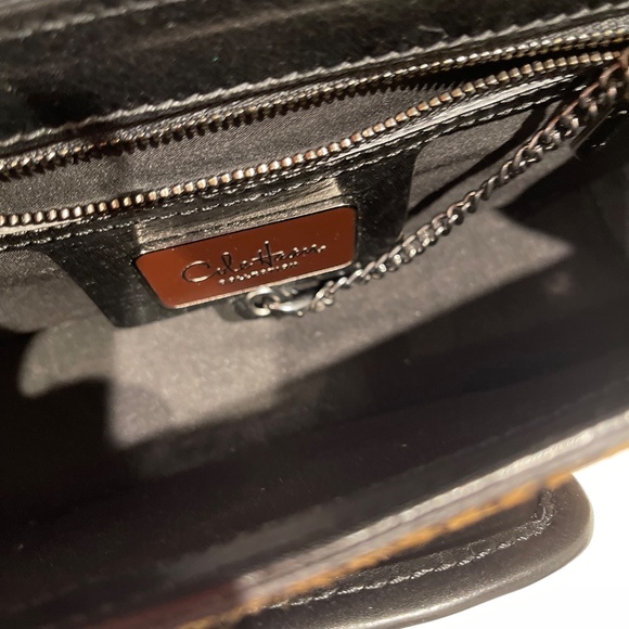Cole Haan Calf Hair leather clutch boxed and dust bag - Picture 5 of 7